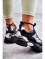 Dámská sportovní obuv Memory Foam System Big Star KK274053 Černo-šedá