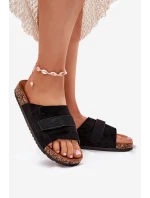 Dámské Pantofle S Na Černé model 21698977 - Boto Dámské Pantofle S Na Černé model 21698977 - Boto