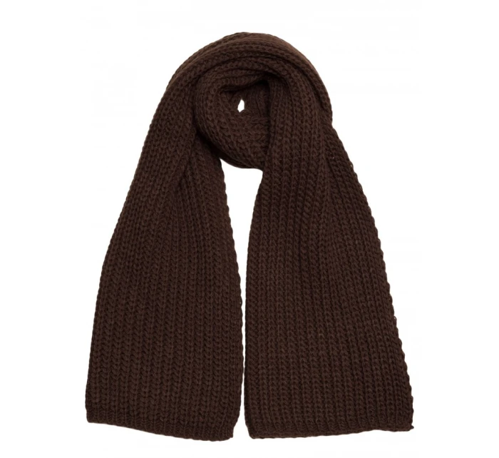 model 21479263 Žebrovaná šála hnědá - Moe