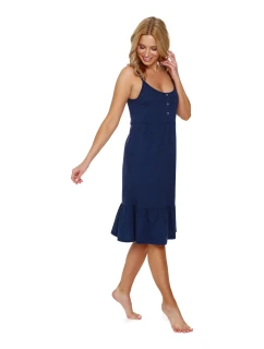 Dámská těhotenská košile 7244 dark blue - Doctornap