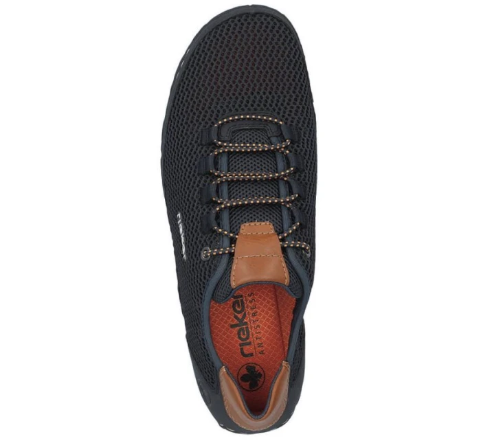 Pohodlné polobotky Rieker M RKR666 navy blue