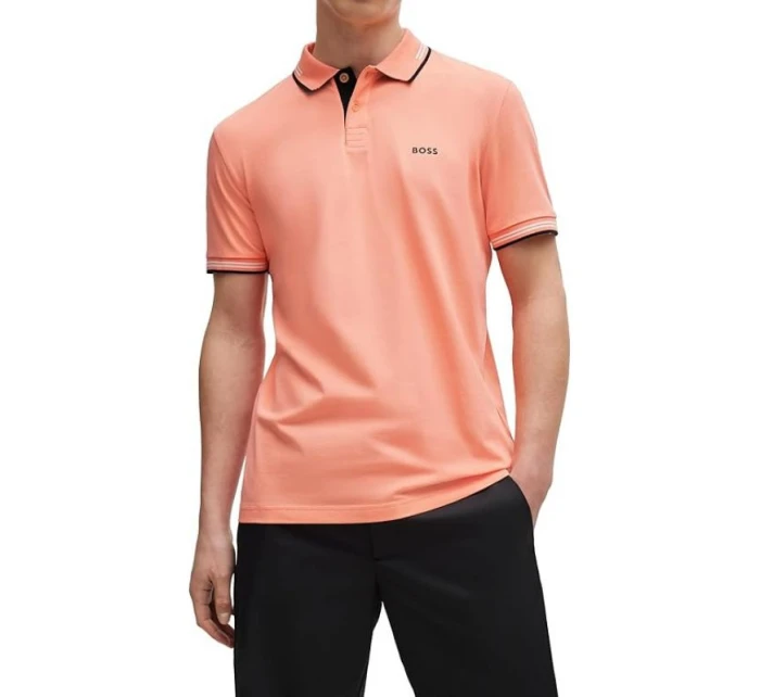 Pánská polokošile  Open Red slim fit červená model 21350319 - Boss
