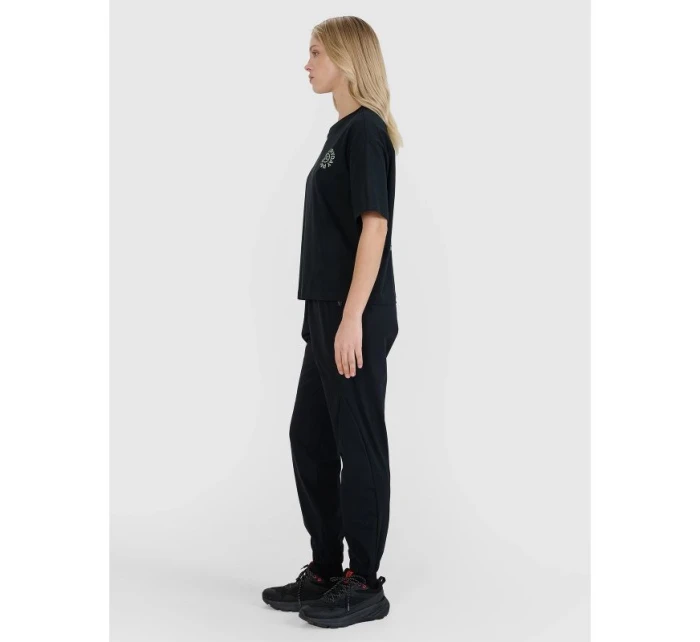 Dámské tričko oversize s potiskem 4F 4FWSS25TTSHF1993-20S Dámské tričko oversize s potiskem 4F 4FWSS25TTSHF1993-20S