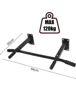 ENERO FIT NÁSTĚNNÁ POSILOVACÍ TYČ A TYČ NA CVIČENÍ