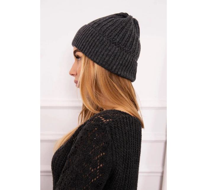 Tenký uzávěr grafit model 18750417 - K-Fashion Tenký uzávěr grafit model 18750417 - K-Fashion