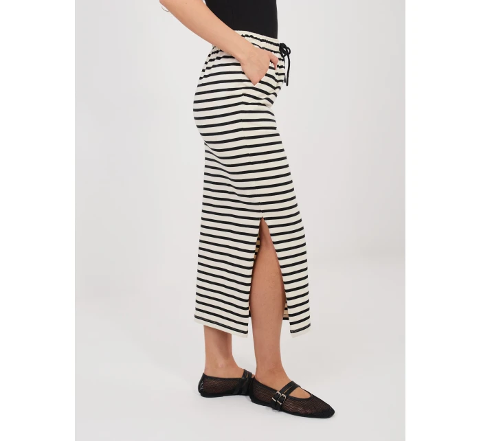 Sukně D12127M50254A světle béžová