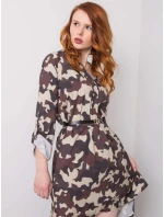 Sukienka DHJ SK model 21764468 beżowy - FPrice