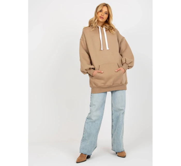 Dámská mikina  EM BL 694.20X tmavě lila - FPrice