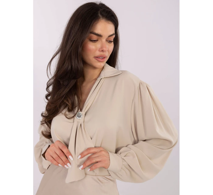 Bluzka IT BZ model 21766193 beżowy - FPrice