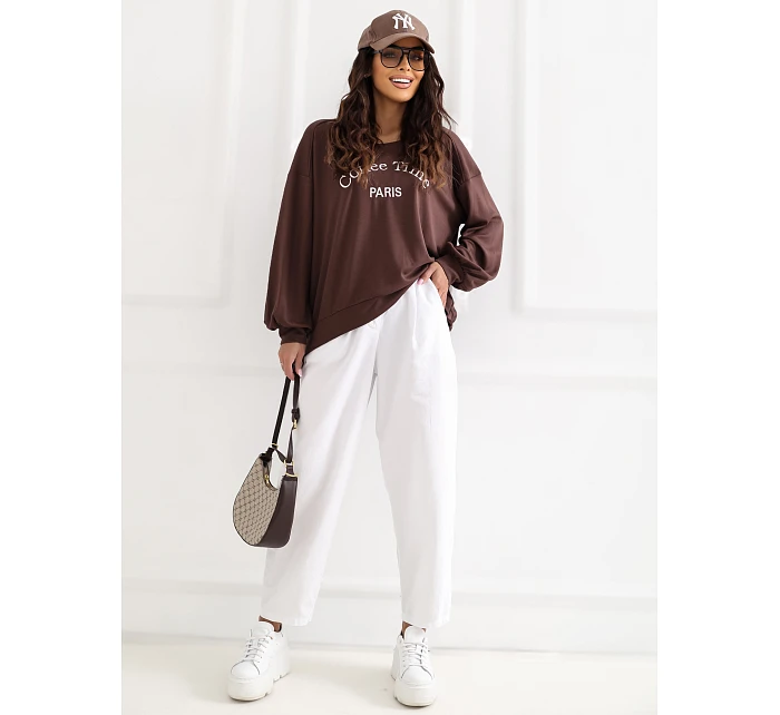 Bluza RV BL model 22084276 ciemny brązowy - FPrice