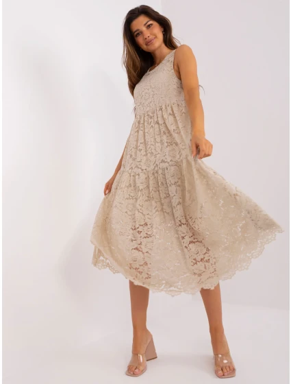 Sukienka TW SK BI model 18691533 beżowy - FPrice