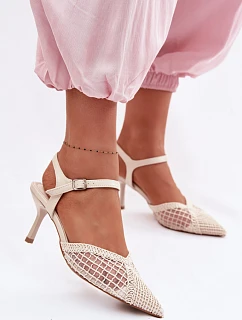 Sandály na podpatku  model 226509 Step in style