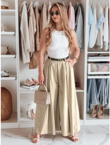 FLOWES béžová pruhovaná sukně-kalhoty FashionStreet UY2592