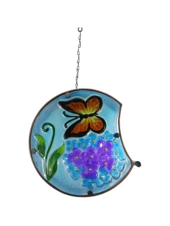 ZAHRADNÍ DEKORACE 22,5x8x22 cm Závěsný lampión na zeď