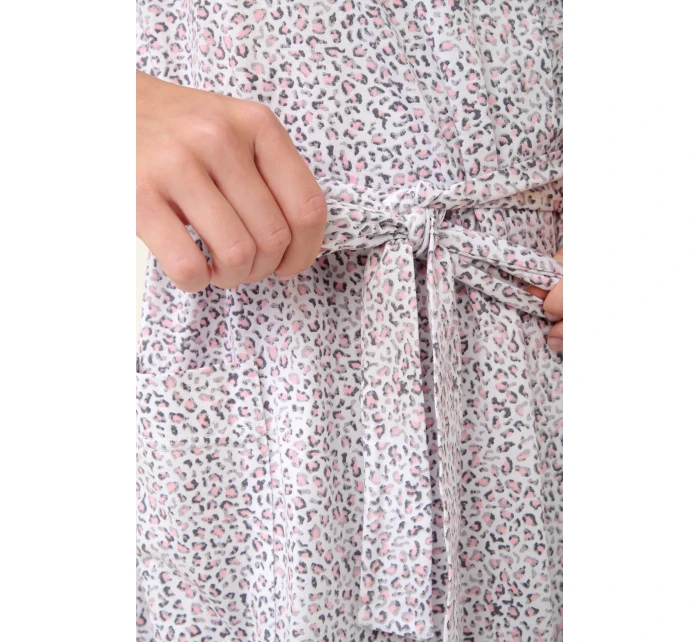 Vamp - Bavlněný župan se zvířecím potiskem 20943 - Vamp