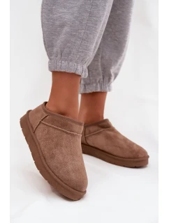 Dámské sněhule s teplou podšívkou tmavě šedé Serenne