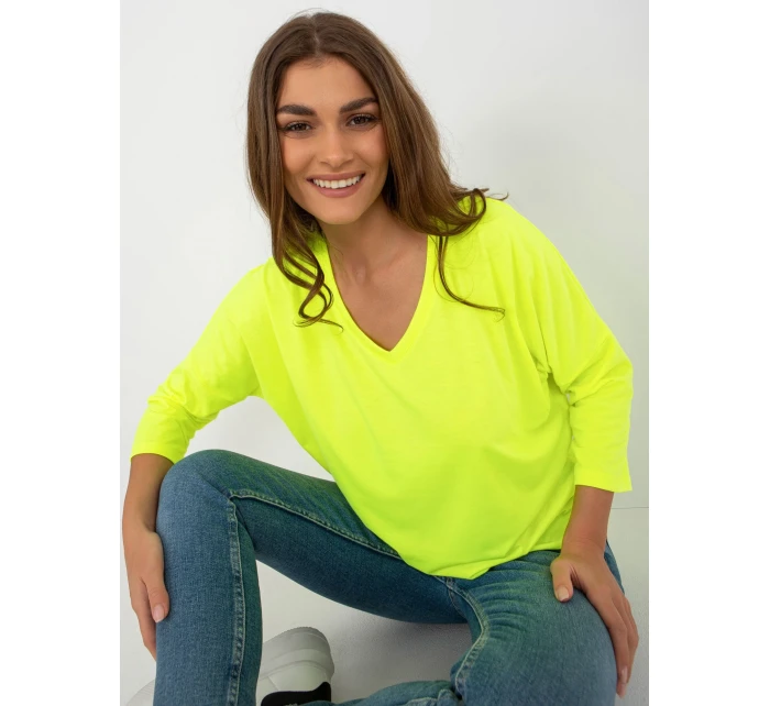 Halenka RV BZ 7663.05 fluo žlutá Halenka RV BZ 7663.05 fluo žlutá