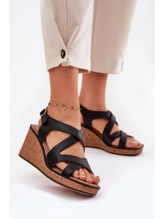 Bota na klínech model 212834 Step in style