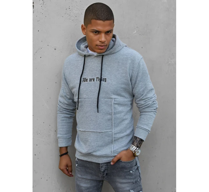 Pánská šedá mikina Dstreet model 21966851 - FashionStreet