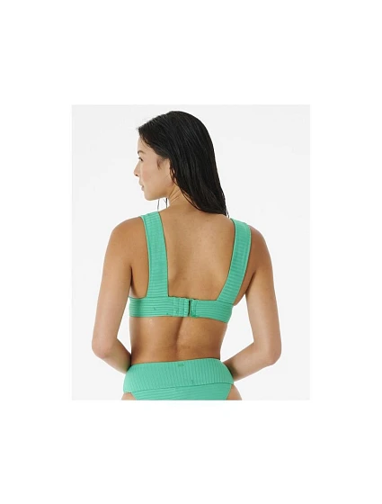 Plavková podprsenka RIP CURL Premium Surf Deep V zelená Plavková podprsenka RIP CURL Premium Surf Deep V zelená