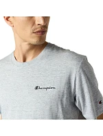 Pánské tričko Champion SS Tee šedé 221798 EM021 pánské