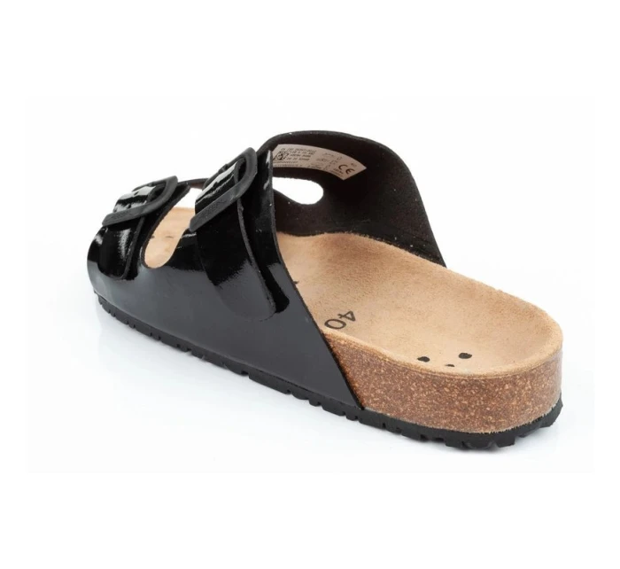 Sandály Black W pracovní žabky model 17524799 - Abeba Sandály Black W pracovní žabky model 17524799 - Abeba