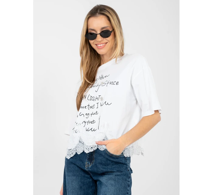 Bluzka IT BZ model 21934228 biały - FPrice Bluzka IT BZ model 21934228 biały - FPrice