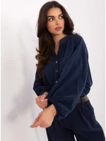 Koszula IT KS model 21722833 granatowy - FPrice Koszula IT KS model 21722833 granatowy - FPrice