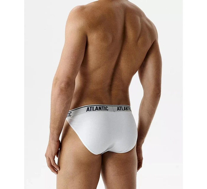 Pánské slipy 3MP-220 A'3 bílé - Atlantic Pánské slipy 3MP-220 A'3 bílé - Atlantic