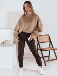 Dámská mikina COSYONE coffee v jedné velikosti FashionStreet BY1351