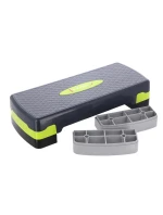 AS002 ZELENÝ/ŠEDÝ AEROBNÍ STEPPER HMS