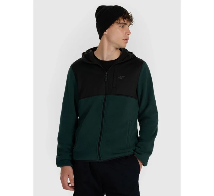 Pánský fleece s kapucí model 21898014 - 4F