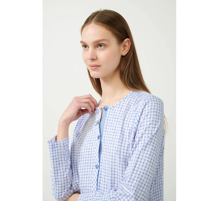 Klasické pyžamo s knoflíky model 20516151 - Vamp