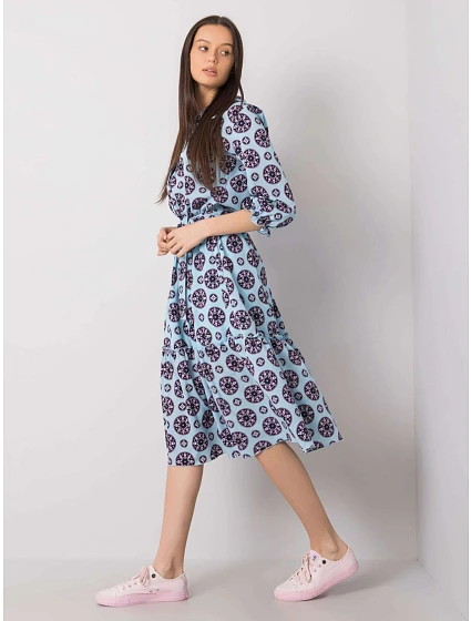 Šaty LK SK model 17517473 světle modrá - FPrice
