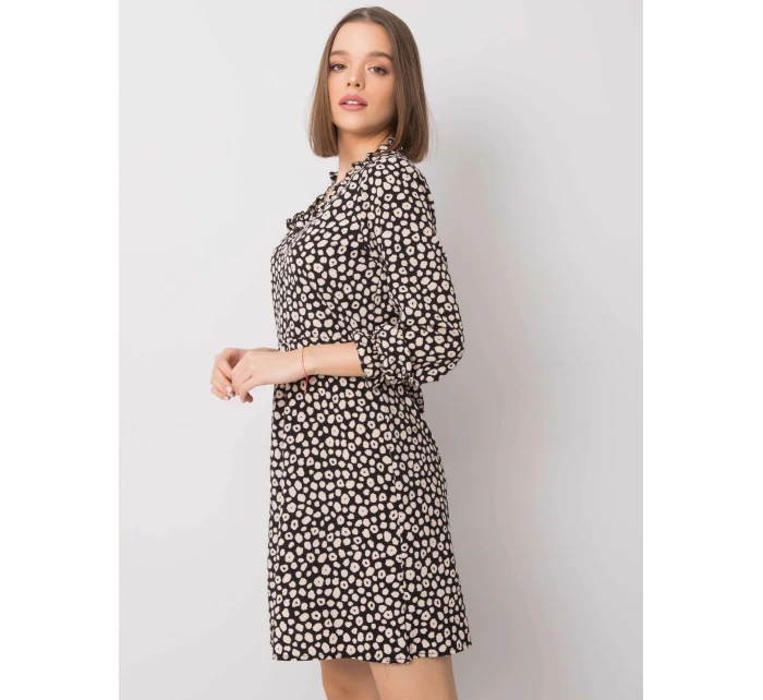 Šaty WN SK R817.66 černá a béžová