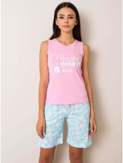 Růžové a modré pyžamo od Beatrix