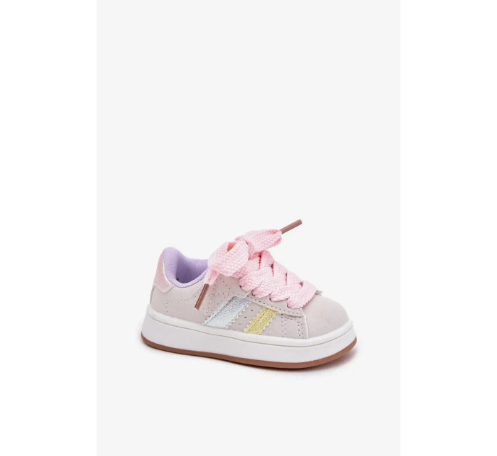 Dětské sportovní sneakers na suchý zip Celyna – multikolor