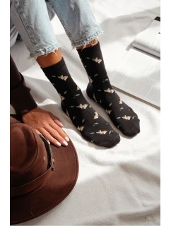 Dámské ponožky Lišky a listy 0200.182