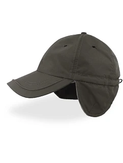 Atlantis Headwear Techno Flap-S 6 panelová kšiltovka s ochranou uší 33.0225 dark grey