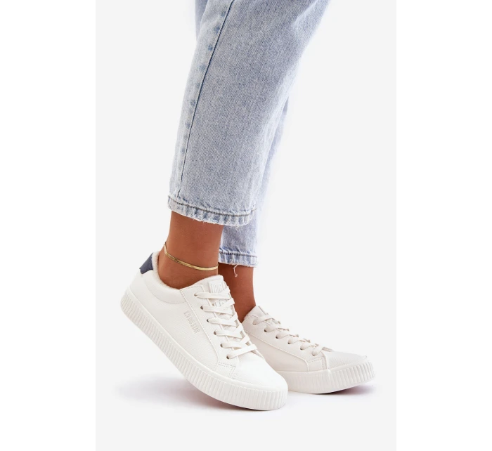 Zateplené Dámské Tenisky Big Star model 21676071 Bílé - Big Star Shoes Zateplené Dámské Tenisky Big Star model 21676071 Bílé - Big Star Shoes