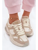 Dámské tenisky na platformě Béžové model 22074783 - GAP Dámské tenisky na platformě Béžové model 22074783 - GAP