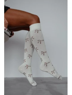 Dámské podkolenky s motýlkem 0248.016