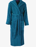 župan Athena s kapucí petrolejová