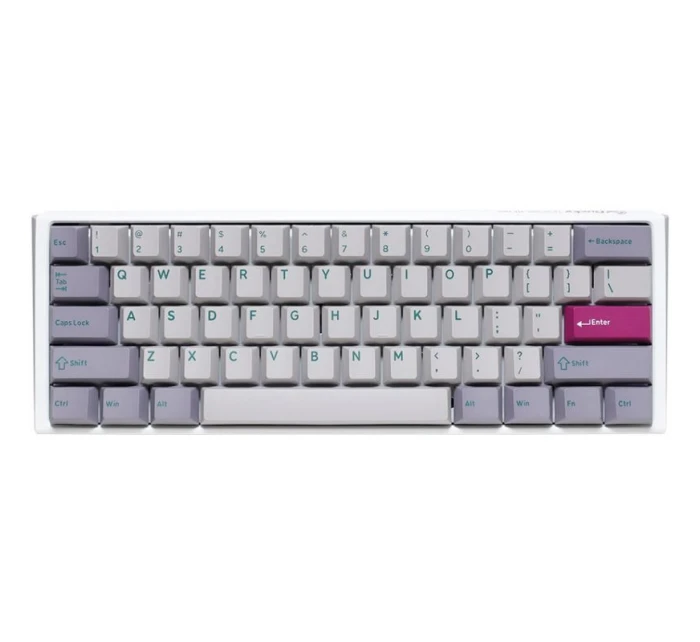 One 3 Mini Gaming model 21491905 USB US English Grey - Ducky