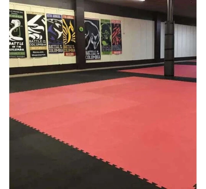 Cvičební podložka s certifikátem bezpečnosti - Puzzle 1x1m - Tatami 2 cm