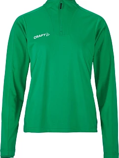 Craft Teamwear Evolve 2.0 Half Zip W Dámská tréninková bunda s 1/4 zipem 82.4761 team green