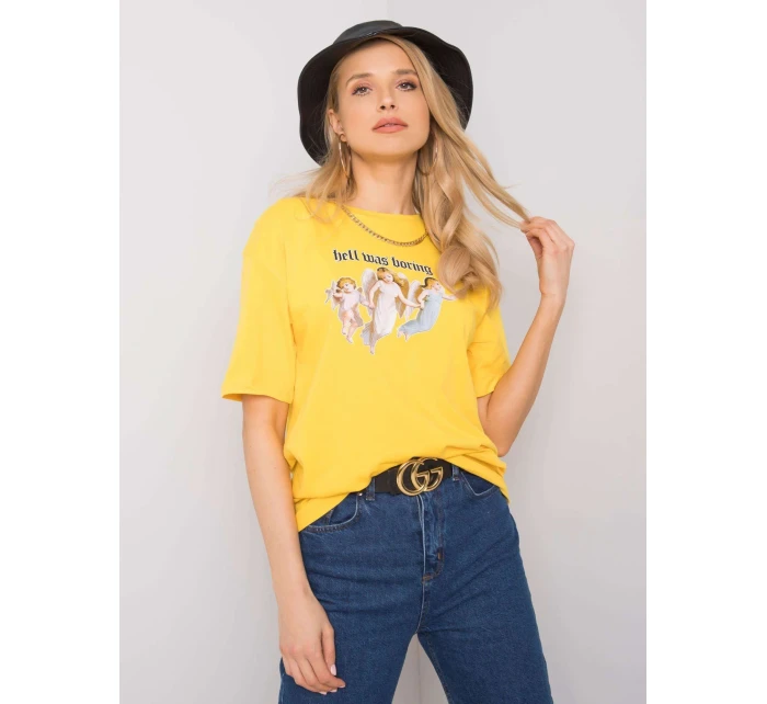 Tričko DS TS 1114.10P žlutá