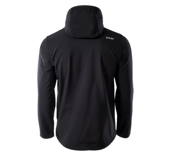 Pánská bunda Caen M 92800282249 Černá s červenou - Hi-Tec Pánská bunda Caen M 92800282249 Černá s červenou - Hi-Tec