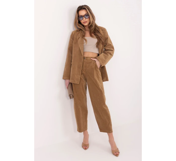 Kordové kalhoty model 224996 Rue Paris Kordové kalhoty model 224996 Rue Paris