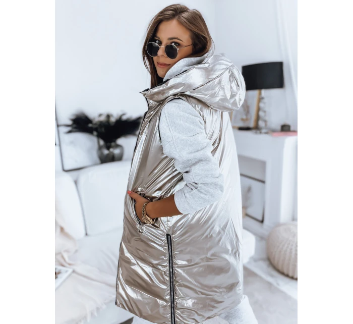 Dámská prošívaná oboustranná vesta MARIET černá FashionStreet TY3161